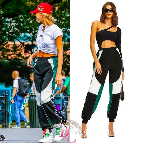 NWT I Am Gia Electra Pants as seen on Hailey Baldwin Bieber - Picture 3 of 16